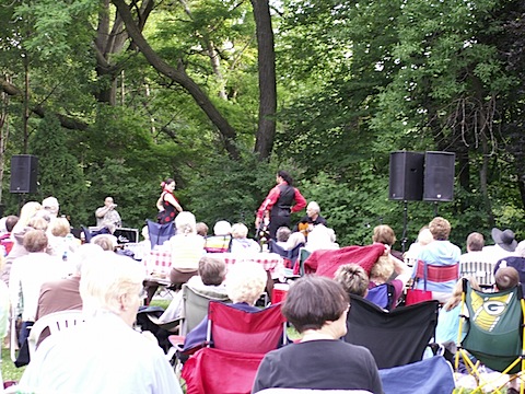 Flamenco Dancers at Lake Park