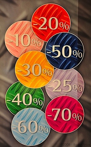 discount buttons