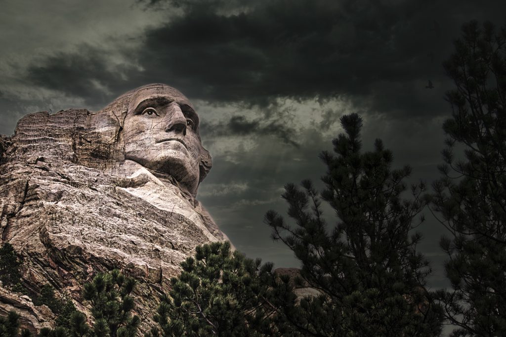 Image of George Washington at Mount Rushmore