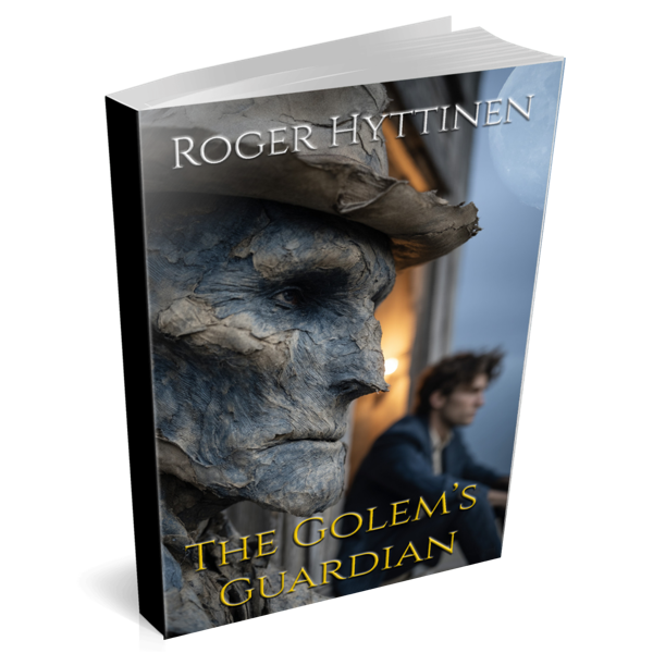 book cover for The Golem's Guardian